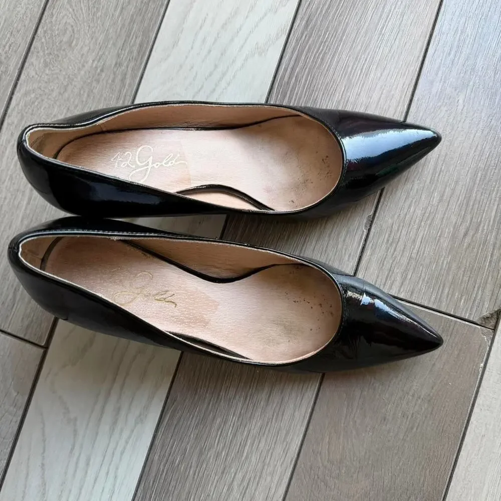 42 gold patent leather pointed - Picture 5 of 7
